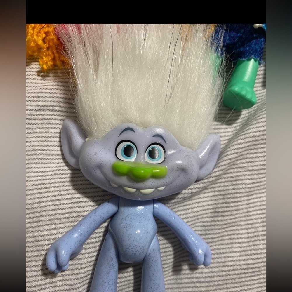 Trolls Hasbro 2015, 3 Bendable Figurines - Picture 2 of 7
